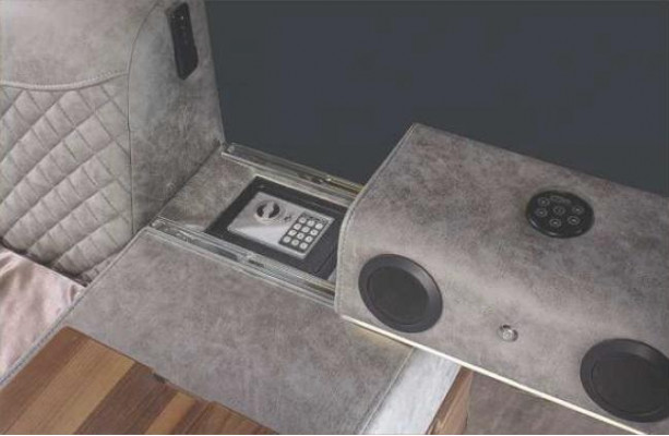 Wielofunkcyjne łóżko Półka Szafa Stacja ładująca USB Winda TV 180x200