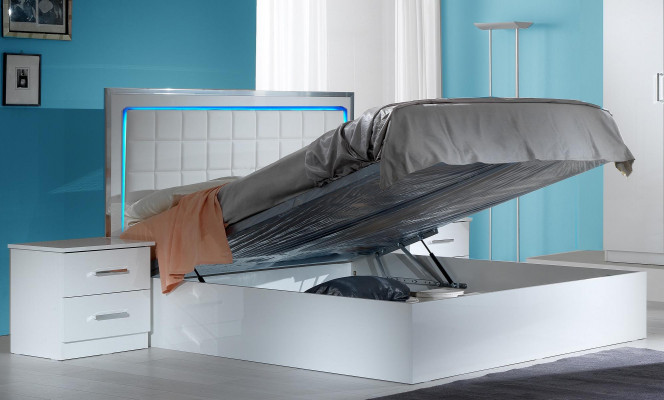 Classic Łóżko Hotelowe Łóżko tapicerowane Podwójne łóżko 160x200 Lub 180x200cm Nowość