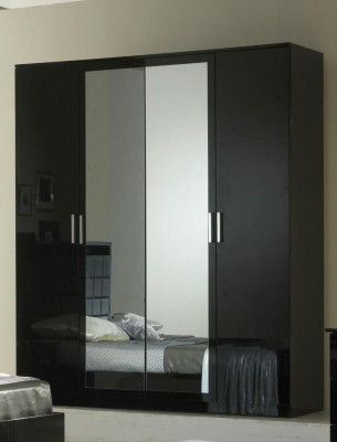 Design Sypialnia 6 szt. Sypialnia Kompletny Zestaw Łóżko Stolik nocny Kredens Nowy