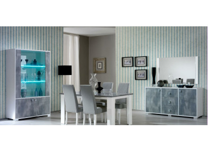 Nowoczesny Stół obiadowy Tabela Drewno stoły 160x90cm jadalnia Made in Italy Design Nowość