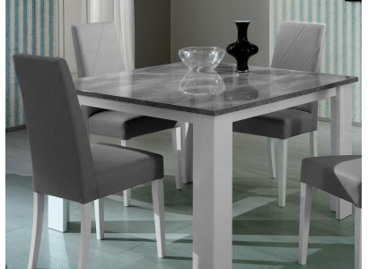 Design Stół obiadowy Square Modern Table jadalnia Drewno stoły
