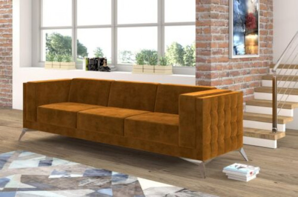 Big Couch Podkładka Sofa Włókienniczy Chesterfield Couches Material xxl trzyosobowa 3 miejsce do siedzenia