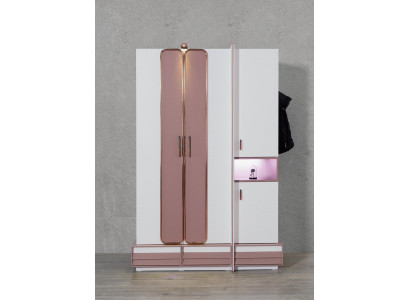 Szafa Drewno Luxury Meble Design Dziewczęce żłobek Różowy Nowe