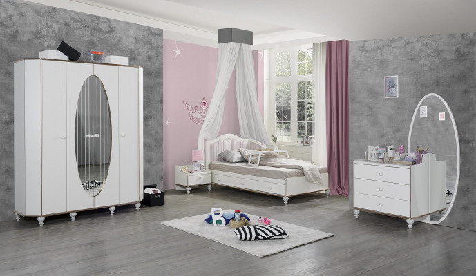 Sypialnia Scenografia Modern Luxury 4 części