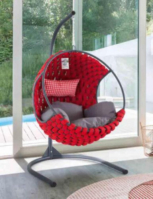 GartenFotel Huśtawka Fotel Wiszący Kosz Wiszący Huśtawka Wiszące Krzesło Wiszący Fotel