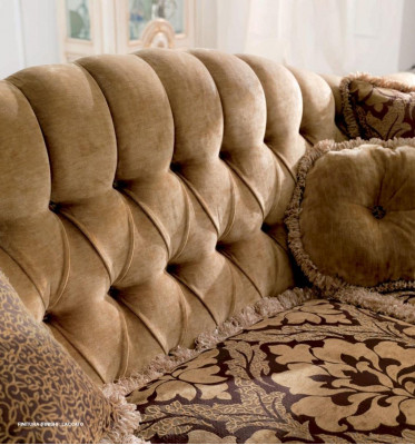 Sofa Trzyosobowa 3 miejsce do siedzenia Sofy Luksusowe Meble do Salonu Brązowy Materiał