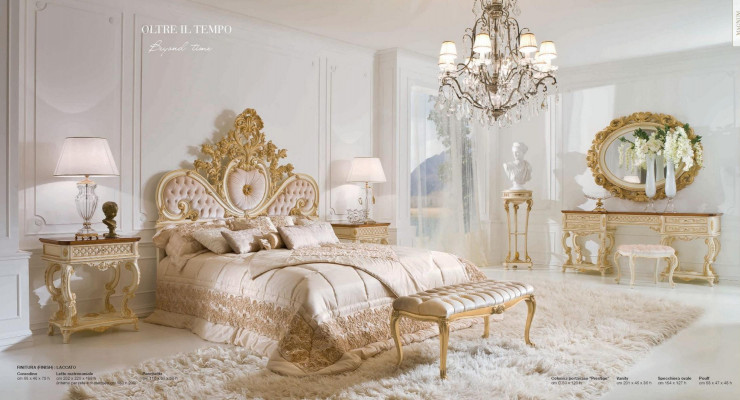 połysk ściany Lustro Lustro Luxury Drewno Złoty Barok Sypialnia Owalna 154x127