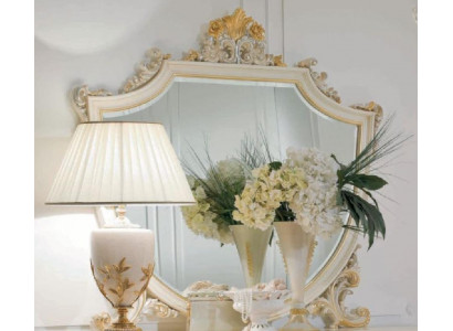 lustro ścienne Lustro Lustro Luxury Gold Baroque Sypialnia Design