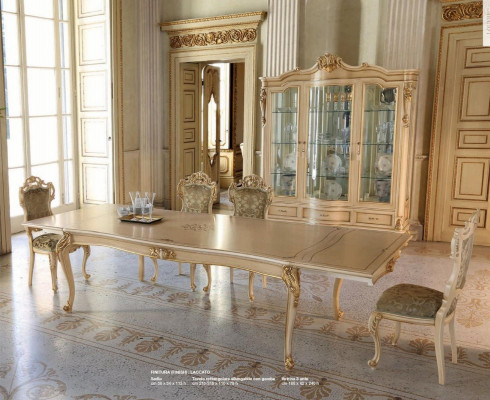 Stół obiadowy do jadalni Duży stół Możliwość przedłużenia jadalnia Drewno Beige