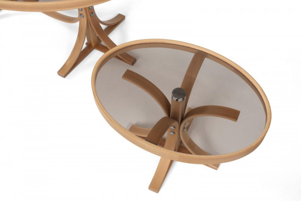 Salon Kompletny 2x Stoliki do kawy Luksusowy Nowoczesny Designerski Tabela Meble