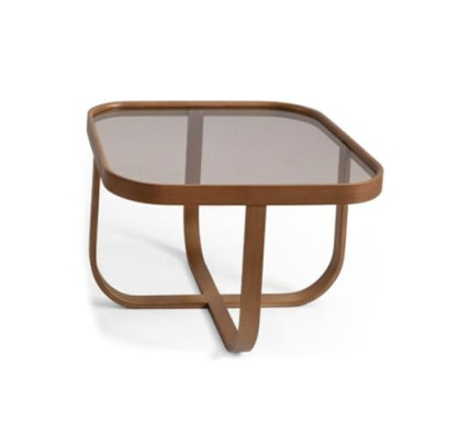 Nowoczesny stolik kawowy Tabela Design Drewno designerski kredens do salonu