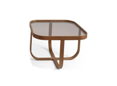 Nowoczesny stolik kawowy Tabela Design Drewno designerski kredens do salonu