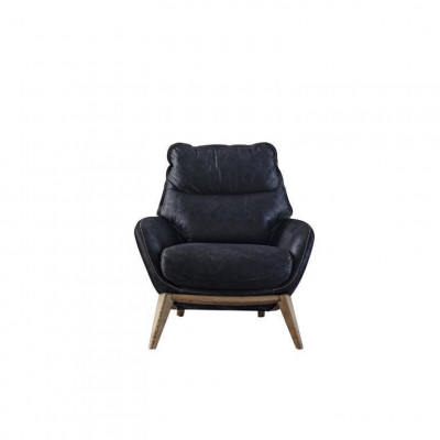 Luksusowy Fotel Nowoczesny design Meble do salonu w kolorze czarnym