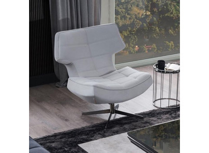 Design Fotel Nowoczesne Meble do Salonu Biały Kolor Luksusowy Styl