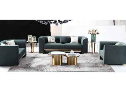 Zestaw sofowy 3+2+1 miejsce do siedzenia Zestaw Design Sofy Podkładka Kanapy Modern Couch Meble