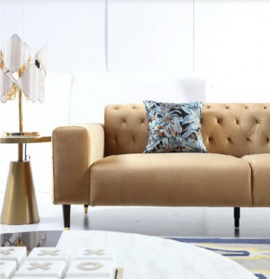 Sofa Trzyosobowa Podkładka Design Sofa Nowoczesna 3-osobowa Siedziba Sofy Pokój Meble Nowe
