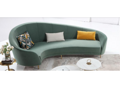 Okrągły Sofa + stolik kawowy Nowoczesna sofa do salonu stolik kawowy Meble Kompletny zestaw