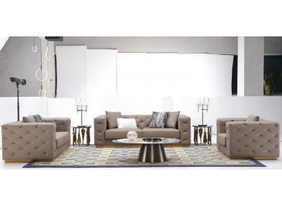 Zestaw sofowy 321 miejsce do siedzenia Nowoczesna Sofa Meble do Salonu Designerska Sofa Włókienniczy Nowość