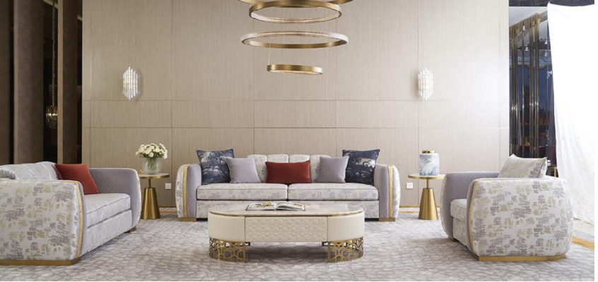Stolik Stoliki do kawy Stolik kawowy Sofa stoły Stal nierdzewna Tabela Luxury Nowy 2-częściowy