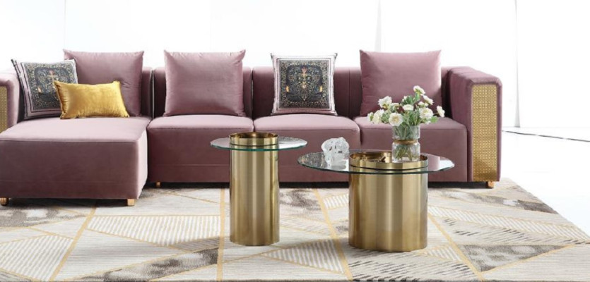 Stolik kawowy Stolik Designer Tabela Nowy Stół do salonu 2x stolik kawowy Nowość
