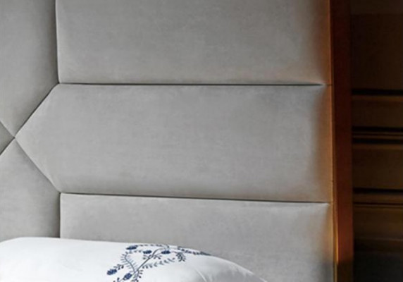 Podwójne łóżko łóżko małżeńskie design luksusowe Aksamit łóżko tapicerowane design bed Włókienniczy łóżka
