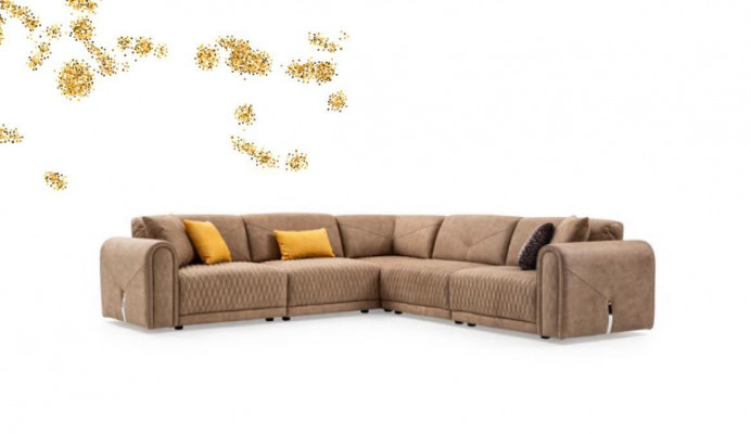 Włókienniczy Sofa Kanapa Narożnikowa kanapa Zestaw narożny Podkładka Sofy Kanapy Meble Materiał