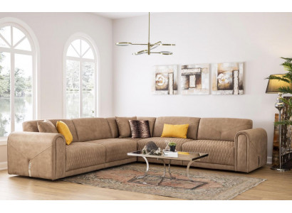 Włókienniczy Sofa Kanapa Narożnikowa kanapa Zestaw narożny Podkładka Sofy Kanapy Meble Materiał