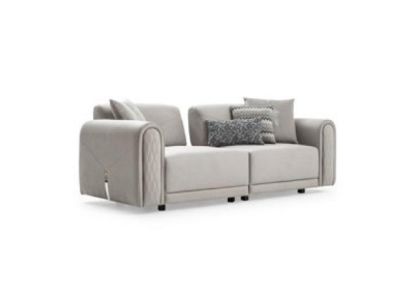 Zestaw sofowy 3+3+1 Siedziba Set Design Sofy Podkładka Skóra Kanapy Sofa