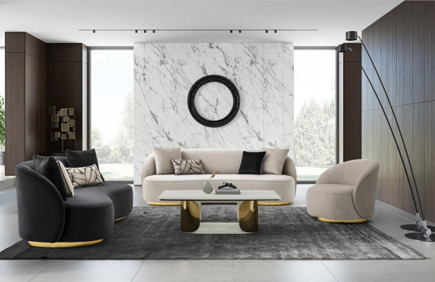 Fotel Nowoczesny Projekt Jednoosobowy Fotel Wyposażenie Salonu Sofa 1 miejsce do siedzenia