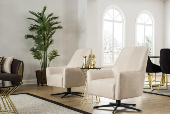 Fotel Nowoczesny Jednoosobowy Luksusowy Fotel Wyposażenie Salonu Sofa 1 miejsce siedzące Nowość