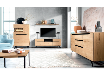 Luksusowe Galota Drewno Designer Szafa Witryny Szafki Półki 108,8 x 57,3 cm Nowość