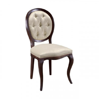 Klasyczne biało-brązowe Krzesło designerskie krzesło drewniane krzesło do jadalni krzesło typu king-size