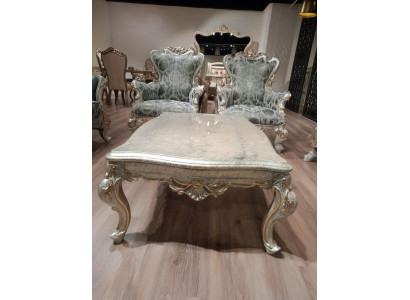 Klasyczny tron ​​Fotel Meble Fotel barokowy Chesterfield Aksamit Krzesło