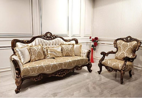 Barokowa Sofa Fotel Sofa Meble Meble Kanapy Sofy Krzesło Aksamit