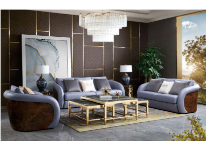 Zestaw sofowy 321 miejsce do siedzenia Żywy krajobraz Sofa Couch Podkładka Ustawić Sofy Skóra