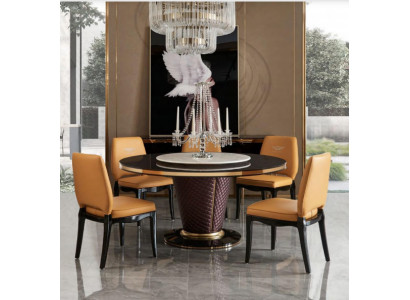 Projektant Krzesło Luksusowa Podkładka Fotel Krzesła 1x Fotel Living Dining Pokój
