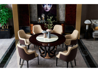 Design Drewno Tabela Okrągły Stół obiadowy Okrągłe Stoły jadalniane 150cm klasy luksusowej