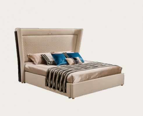 Sypialnia Hotelowe łóżka Double Łóżko Design Drewno Materiał łóżka 180x200cm