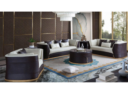 Zestaw sofowy 321 miejsce do siedzenia Zestaw Design Sofa Podkładka Kanapy Modern Luxury nowość