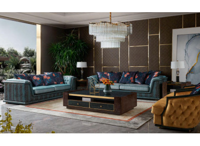 Zestaw sofowy 321 miejsce do siedzenia Zestaw Design Sofa Podkładka Kanapy Kanapa Sofa skórzana Sofy