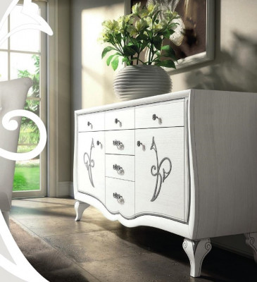 Komoda Kredens Komody Designerska Luksusowa Szafki Drewno Kredens Nowoczesna Nowość