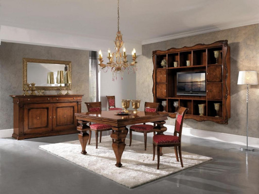 Kredens Salon Kredens Szuflady Drewno Kredens Szafa Szafki Solidny Nowy