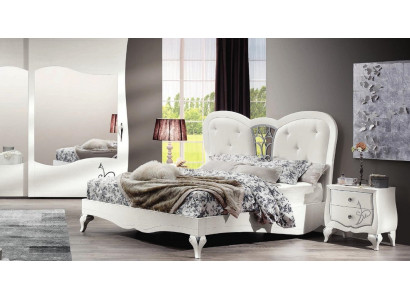 Łóżko Podkładka Design Luksusowe podwójne łóżko hotelowe Sleep Pokój Ramy łóżek Drewno
