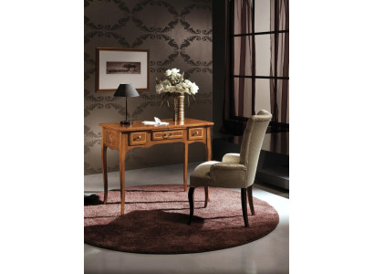 Biuro Biurko + Krzesło Kompletny zestaw Meble stoły Luxury Włochy Tabela 2szt.