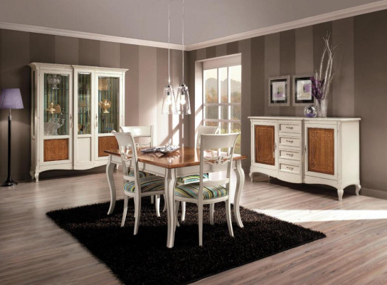 Tabela Meble Stół obiadowy Naturalne Drewno Styl Retro jadalnia Salon Jadalnia Stoły stoły