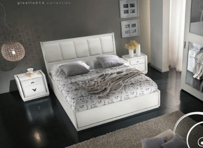 Łóżko tapicerowane łóżko Łóżko Podkładka Design Hotel Double Luxury Design Rama łóżka Nowość