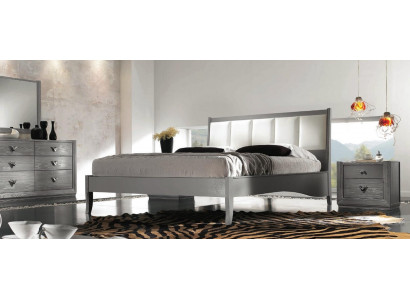 Łóżko tapicerowane łóżko Łóżko Podkładka Designer Hotel Double Design Drewno Rama łóżka Nowość