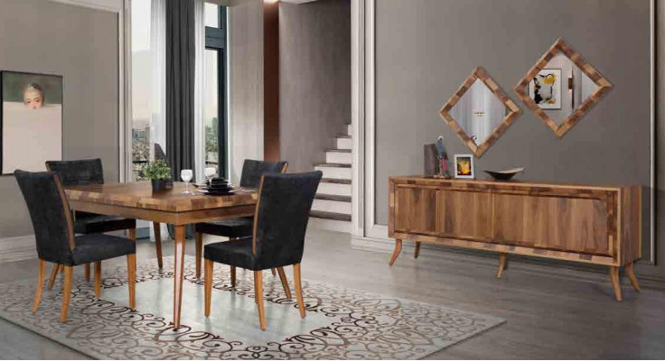 Stół drewniany Nowe stoły Meble Stół obiadowy Styl nowoczesny 160x100cm Stoły do ​​jadalni Tabela Drewno