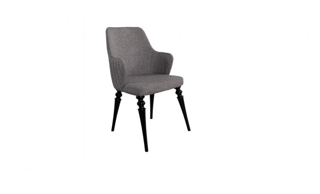 Salon jadalnia Krzesło Drewno Fotel Meble Fotel Krzesło Luxury Meble Szary