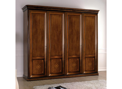 Luksusowa Szafa Szafa Włoskie Meble Sypialnia Prawdziwe drewno Szafki